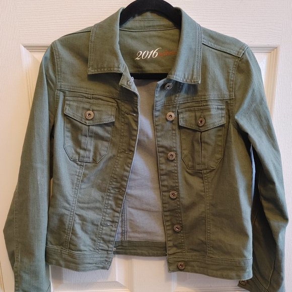 Ladies Sized Medium Parasuco Denim Jacket - Picture 1 of 3